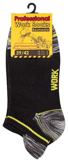Herren Arbeits Sneakersocken 
