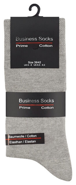 Herren Business Socken in Grautönen - 5er Pack