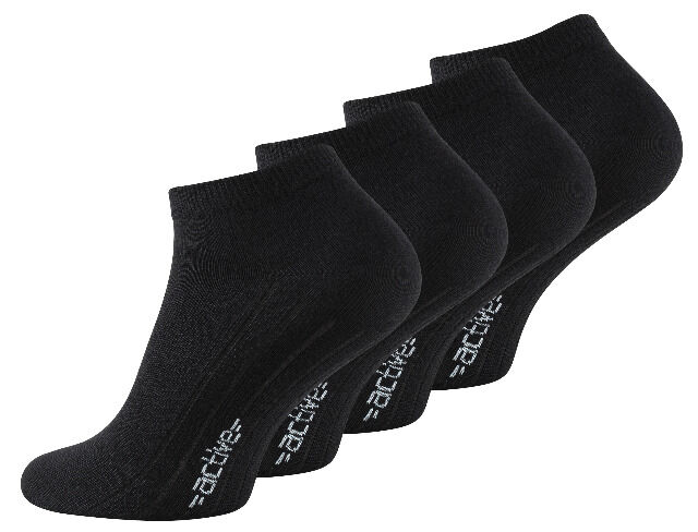 Vincent Creation® Herren Sneaker Socken ACTIVE - 4er Pack