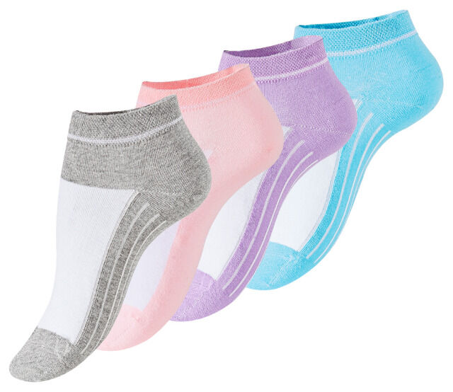 Damen Sneaker Socken =SPORT= - 4er Pack