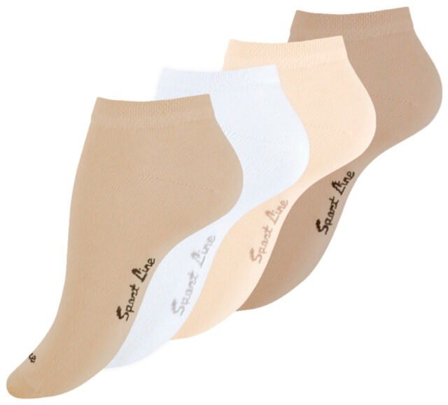 Damen Sneaker Socken SPORT LINE - 4er Pack