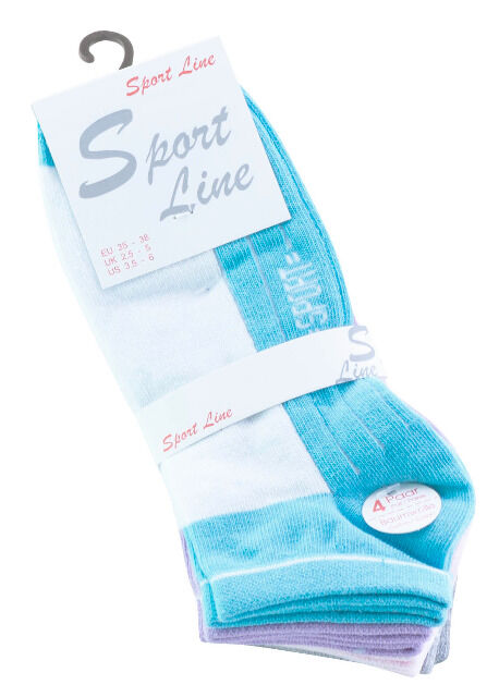 Damen Sneaker Socken =SPORT= - 4er Pack