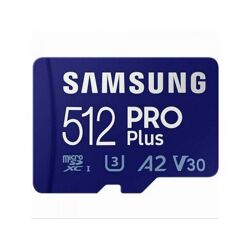 Samsung EFLASH SDXC Micro Card 512GB PRO Plus Class 10 - MB-MD512KA/EU