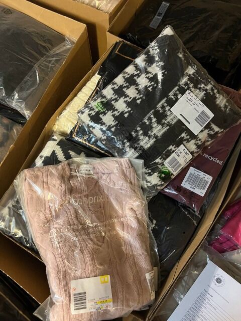 4,90€ Pro Kilogramm, Mix Fashion, Textilien Restposten, Mix Textilien, Versandhaus, Einkauf Großhandels-Stockmix für Ihren Laden, damen