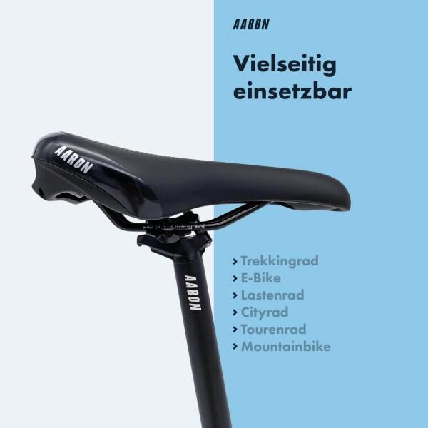 AARON Touring ergonomischer Fahrradsattel Trekkingrad Mountainbike Stadtrad E-Bike
