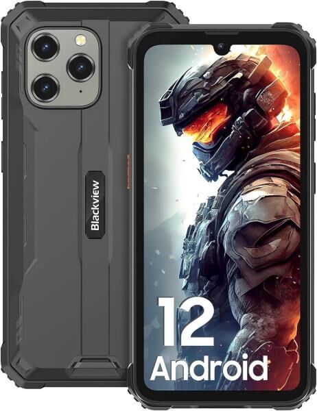 Blackview BV5300 pro Black Rugged Smartphone, Outdoorhandy mit 7 GB RAM und 64 GB Speicher ohne Simlock Handy vertragsfrei