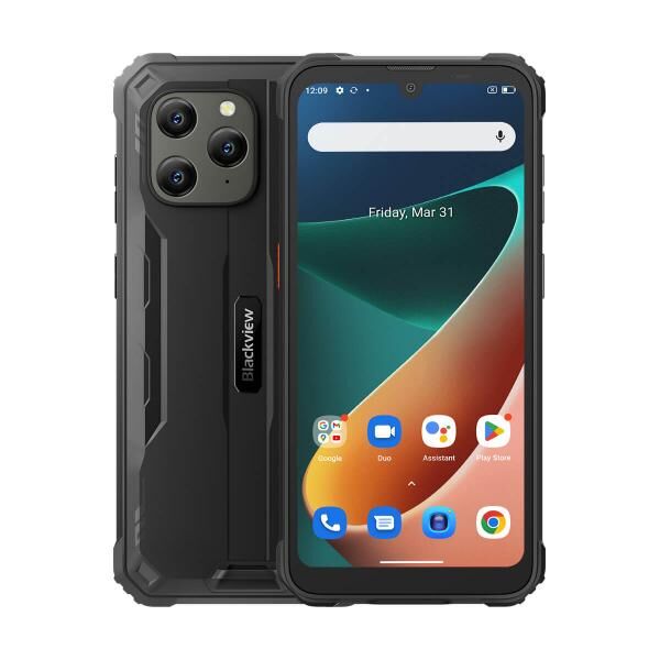 Blackview BV5300 pro Black Rugged Smartphone, Outdoorhandy mit 7 GB RAM und 64 GB Speicher ohne Simlock Handy vertragsfrei