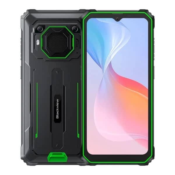 Blackview BV6200Pro Green Rugged Smartphone, Outdoorhandy mit 8 GB RAM und 128 GB Speicher Ohne Vertrag Helio P35 Android 13 ohne Simlock