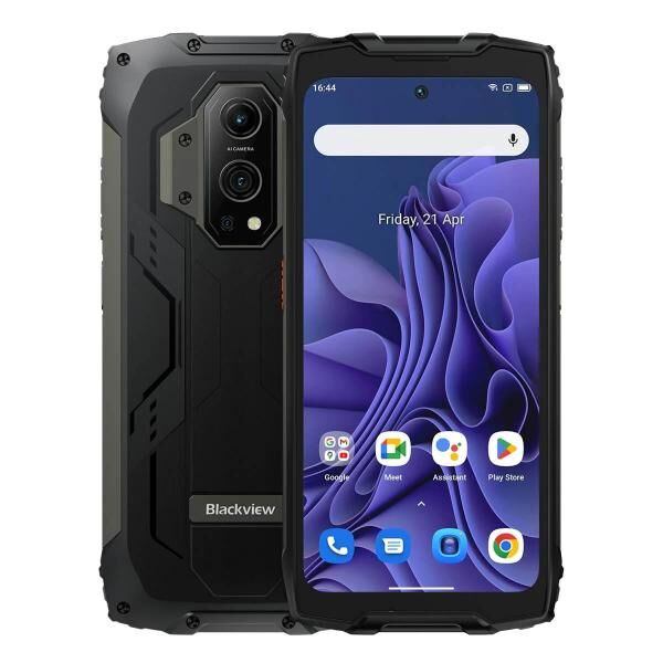 Blackview BV9300 schwarz Rugged Smartphone Entfernungsmesser 6,7