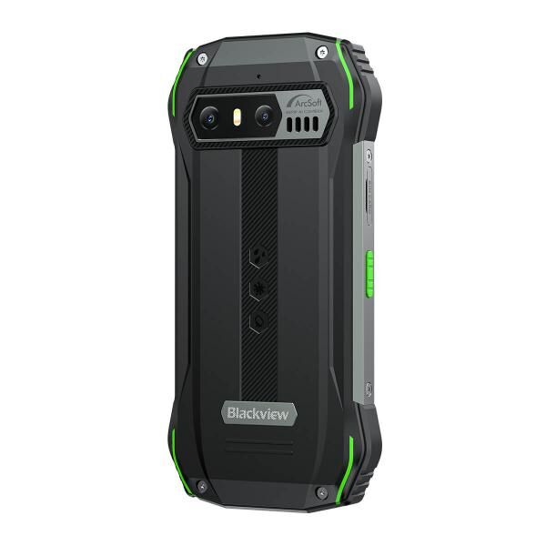 Blackview N6000 Green Rugged Smartphone, Mini Outdoorhandy mit 8 GB RAM und 256 GB Speicher vertragsfrei Handy ohne Simlock