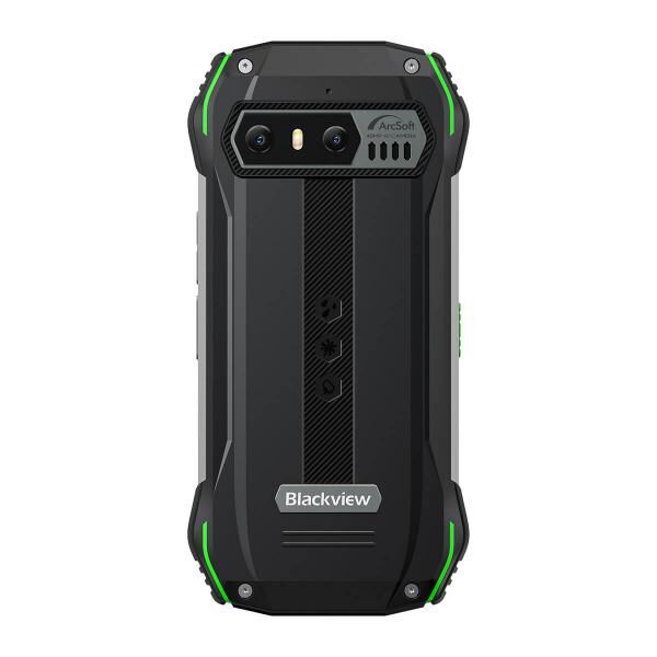 Blackview N6000 Green Rugged Smartphone, Mini Outdoorhandy mit 8 GB RAM und 256 GB Speicher vertragsfrei Handy ohne Simlock