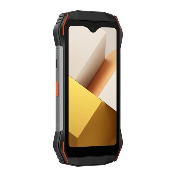 Blackview N6000 Orange Rugged Smartphone, Mini Outdoorhandy mit 8 GB RAM und 256 GB Speicher ohne Simlock Handy vertragsfrei outdoor