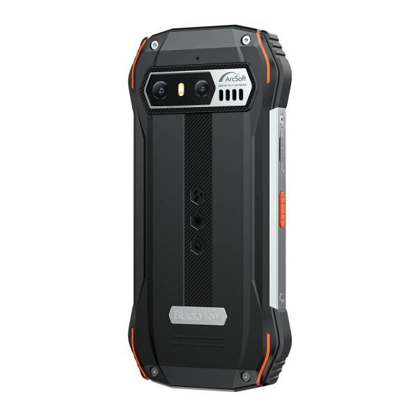 Blackview N6000 Orange Rugged Smartphone, Mini Outdoorhandy mit 8 GB RAM und 256 GB Speicher ohne Simlock Handy vertragsfrei outdoor
