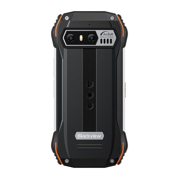 Blackview N6000 Orange Rugged Smartphone, Mini Outdoorhandy mit 8 GB RAM und 256 GB Speicher ohne Simlock Handy vertragsfrei outdoor