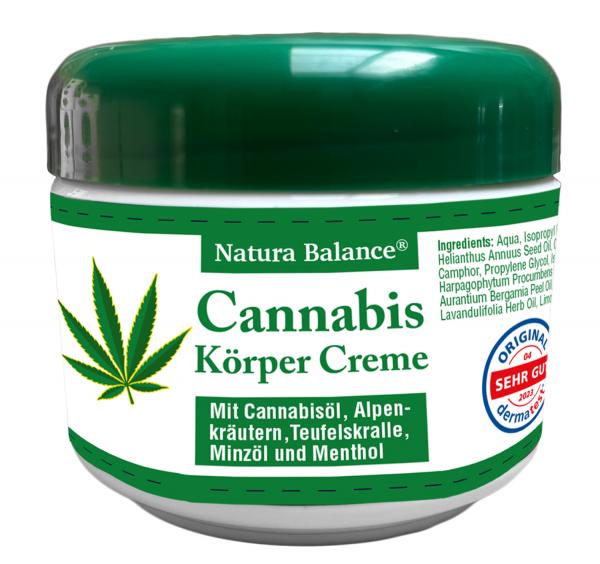 Cannabis Körper Creme 125ml Dose