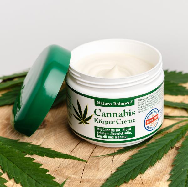 Cannabis Körper Creme 125ml Dose