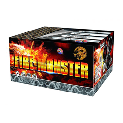 Fire Monster, 138-Schuss Verbund Feuerwerk / Silvester von Panda