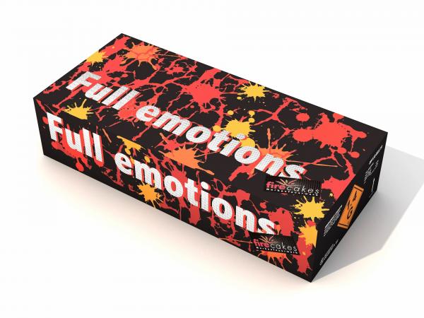 Full Emotions 276-Schuss Verbund Feuerwerk, 210 Sek.
