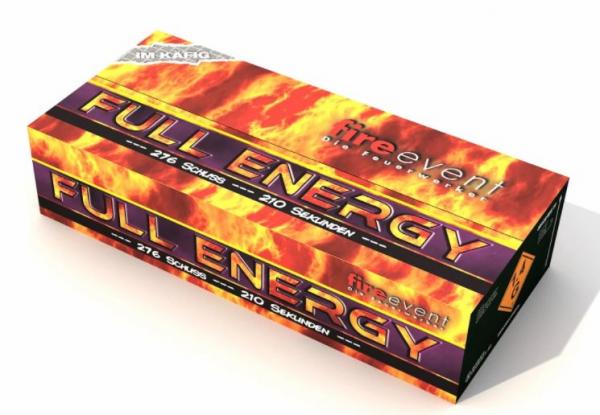 Full Energy - 276-Schuss MEGA Verbund Feuerwerk / Silvester