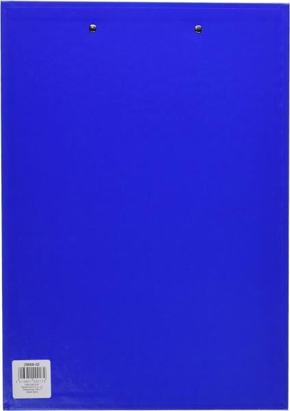 Klemmbrett, Schreibunterlage A4, blau mit Stifthalter  NEU