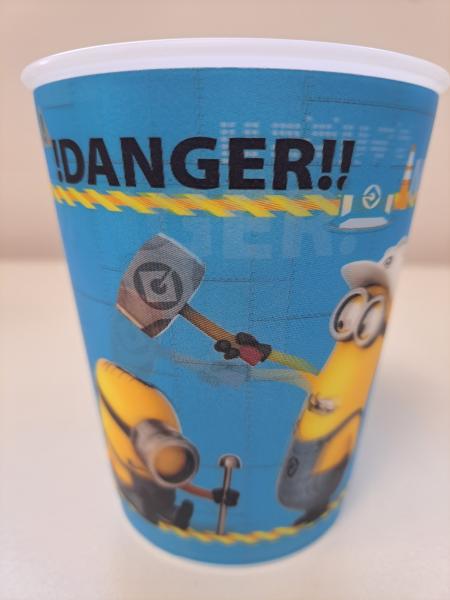 Minions-3D Trinkbecher /Bewegungsbilder 