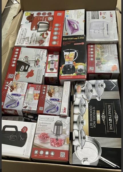  MIXBOX ELEKTRO HAUSHALT NEUWARE  MIXPALETTEN  A WARE  MISCHPALETTEN 