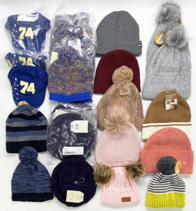 Mützen, Schals, Handschuhe Mix Großhandel für Wiederverkäufer, versch. Marken, für Damen/Herren/Kinder, A-Ware, Restposten