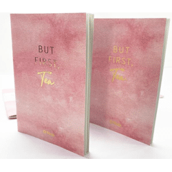 Notizbuch Merkbuch GroÃ?handel fÃ¼r WiederverkÃ¤ufer, Marke Fitvia, 8 BlÃ¤tter/16 Seiten, Farbe: rosa, A-Ware, Restposten, Palettenware