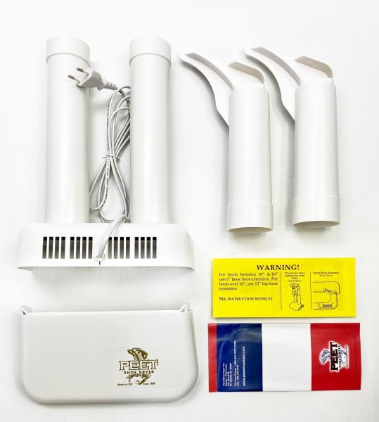 PEET SHOE DRYER Großhandel Schuhtrockner, elektrischer Stiefeltrockner, VE: 12-er Karton, Plastik, A Ware Restposten, Insolvenzwaren