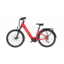 Vanpowers Urban Glide Ultra E-Bike Lavarot Größe S Tiefeinsteiger, 110 km Reichweite & 25 km/h Fahrrad
