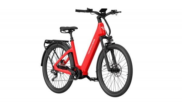 Vanpowers Urban Glide Ultra E-Bike Lavarot Größe S Tiefeinsteiger, 110 km Reichweite & 25 km/h Fahrrad