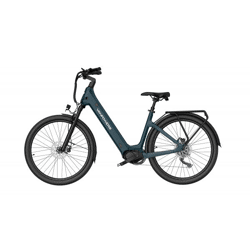 Vanpowers Urban Glide Ultra E-Bike Schieferblau Größe S Tiefeinsteiger, 110 km Reichweite & 25 km/h Fahrrad