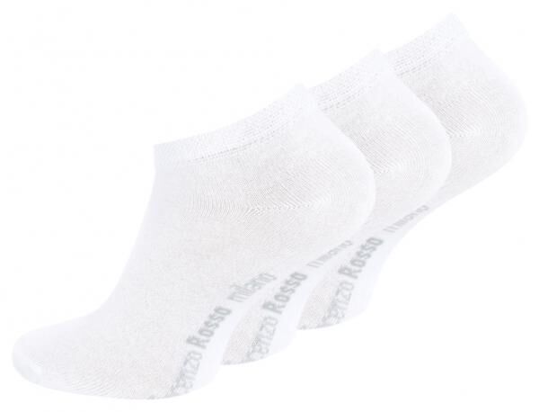 VINCENZO ROSSO milano Herren Sneaker Socken - 3er Pack