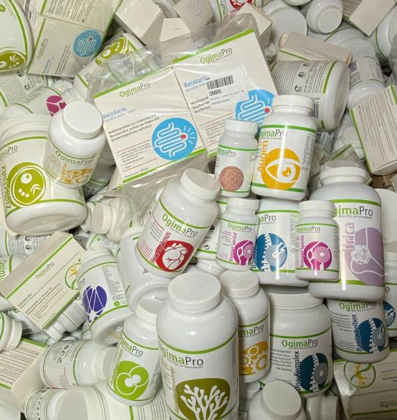 Vitamine und Nahrungsergänzungsmittel, Ergänzungsmittel, Veluvia, Ogima Pro, Vitatop Premium, B Ware Retouren Großhandel Restposten