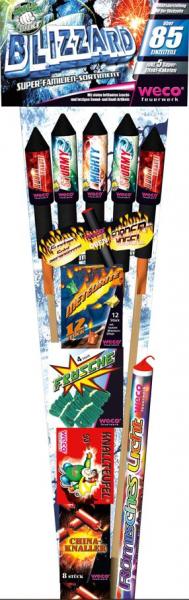 WECO Blizzard 89-tlg Familien - Feuerwerk Sortiment