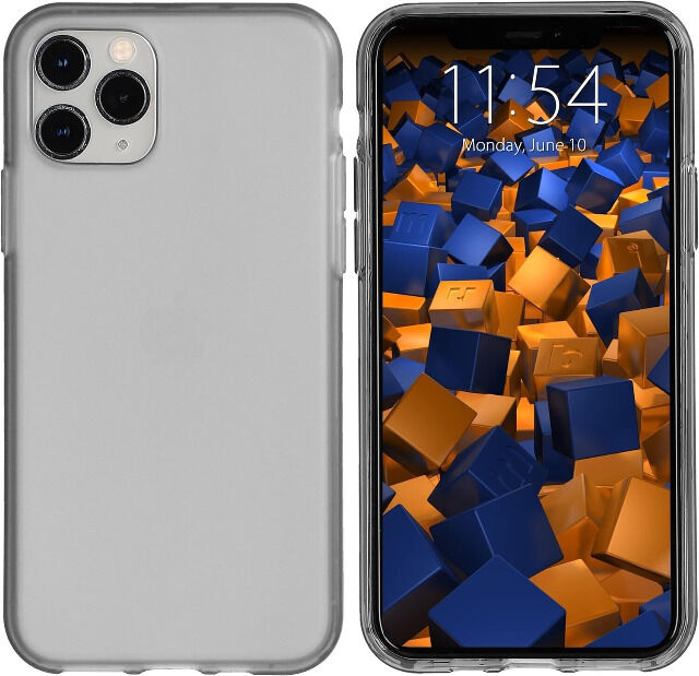 apple iphone X, XS, XR, 11, 12 und 14 Mumbi Hüllen schwarz / Transparent