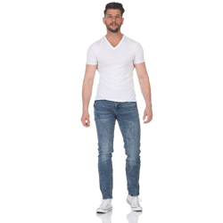 Herren Jeanshose Denim Jeans Light Blue, Dark Blue, Black