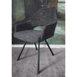 Stuhl Esszimmerstuhl Armlehnenstuhl +Metallgestell