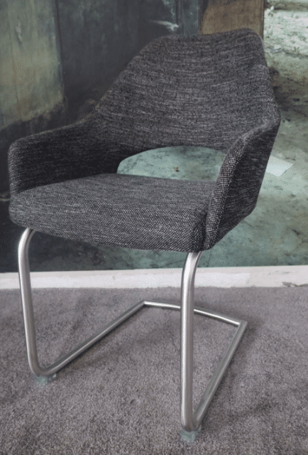 Stuhl Esszimmerstuhl Armlehnenstuhl +Metallgestell