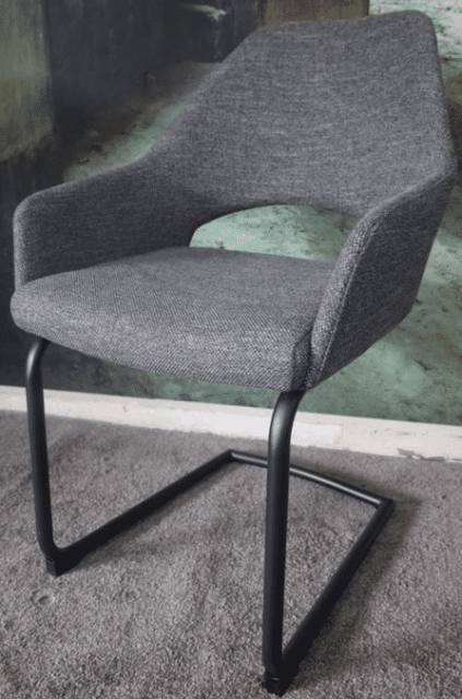 Stuhl Esszimmerstuhl Armlehnenstuhl +Metallgestell