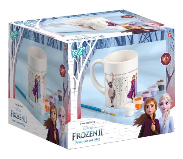 Disney Frozen 2 / Die Eisk&ouml;nigin 2 - Becher zum Selbstbemalen