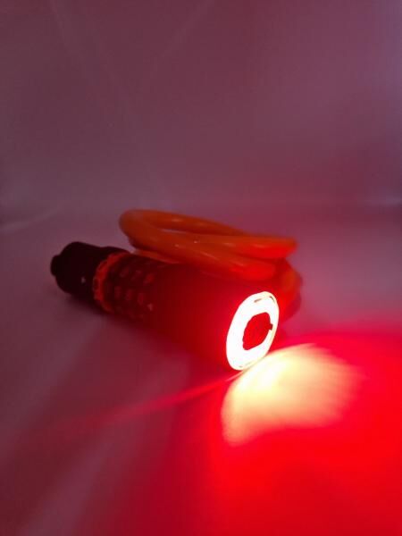 Fahrrad-Kabelschloss mit LED-Leuchte