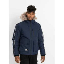 Herren Winterjacke 976057mit Kapuze von Bonprix in Frabe dunkelblau  bigsize 58-60