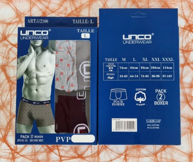  Herren-Boxershorts UNCO (2 Stück)