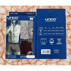  Herren-Boxershorts UNCO (2 Stück)
