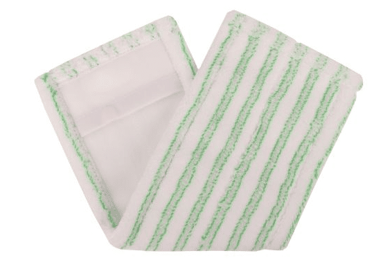 Microfaser Wischbezug 12 x 43 cm grün/weiß