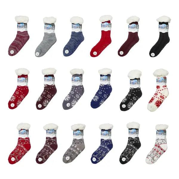 18er-Pack H&uuml;ttensocken &ndash; Gem&uuml;tlich & Stilvoll f&uuml;r Zuhause