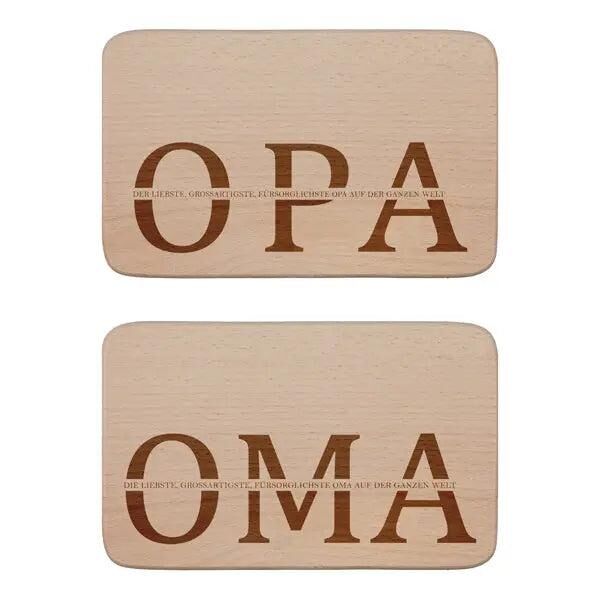 2er Set Fr&uuml;hst&uuml;cksbrettchen f&uuml;r Oma & Opa, Sortiment - Robuste K&uuml;chenhelfer