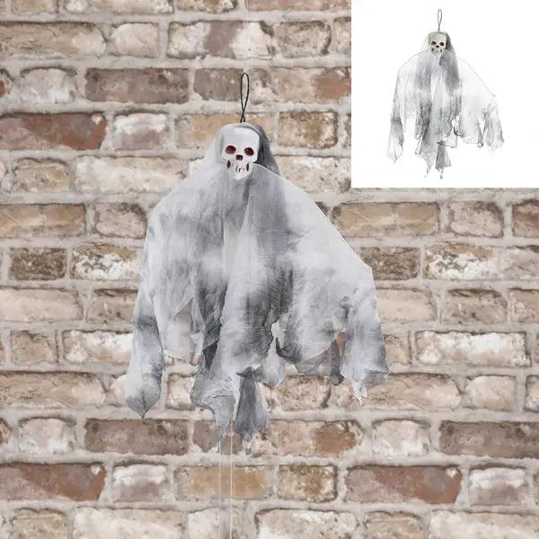 30cm Sensenmann Figur - Gruselige Halloween-Dekoration f&uuml;r Tische und Displays