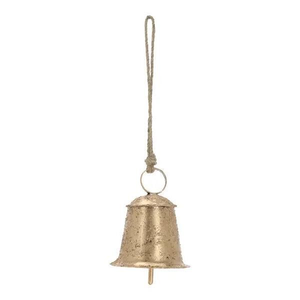 Antik-Effekt Goldene Glocke, Klein, H&ouml;he 10cm - Dekorativ & Stilvoll